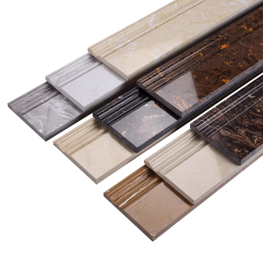 Porcelain tile borders glazed floor skirting tile for house decorative