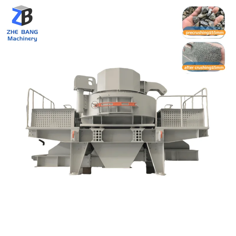 Vertical Shaft Type Gravel Granite Stone Sand Crusher Price Artificial Sand Production Line VSI Sand Making Machine for Sale