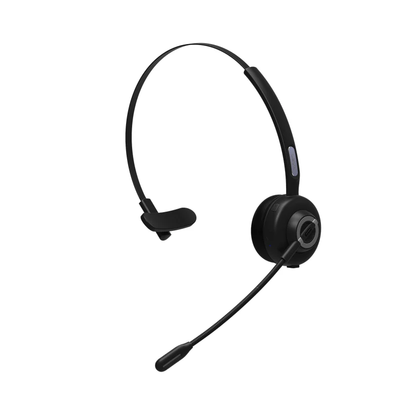 Over head Hands Free Single Ear Blue tooth Call Center Office Headset Mono Wireless Headphone for Trucker