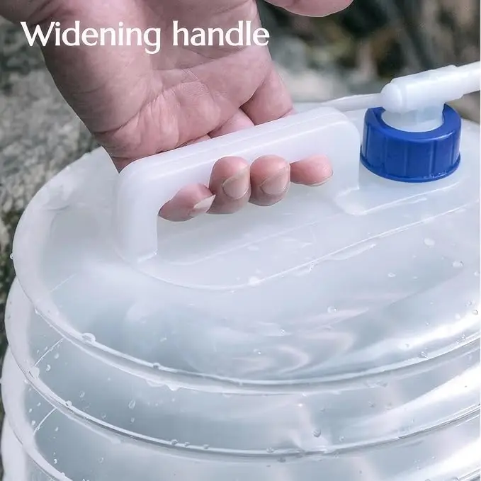 Peakout Outdoor Telescopic BPA Free Collapsible Water Bucket Storage Water Container Light tank for Outdoor Camping Driving