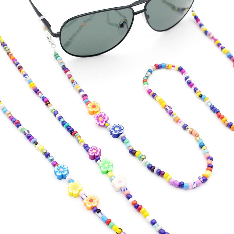 Wholesale Kids Fashion Acrylic Sunglasses Chain Geometric Sunglasses Chain Kids Eyeglasses Chain Masking Holder