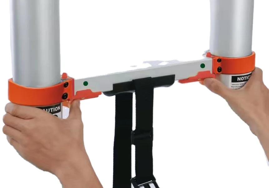 2.6M Aluminium Extension Retractable Folding telescopic ladder with en131