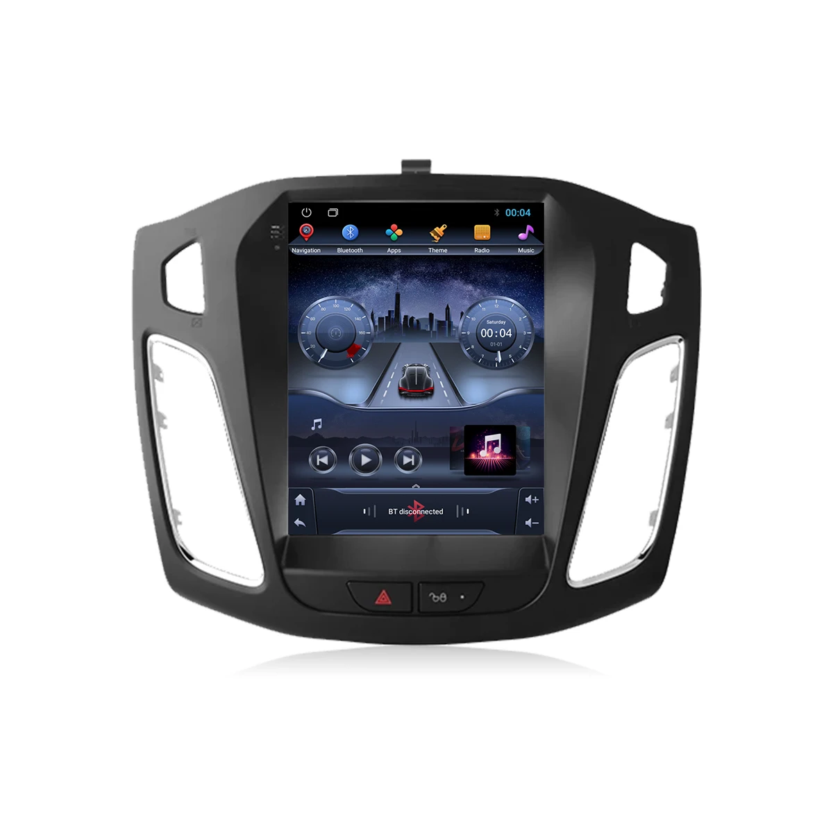 Maisimei 2 Din Android 12 Автомобильный DVD-плеер для Ford Focus 2012-2018 автомобильное радио GPS 4G навигация