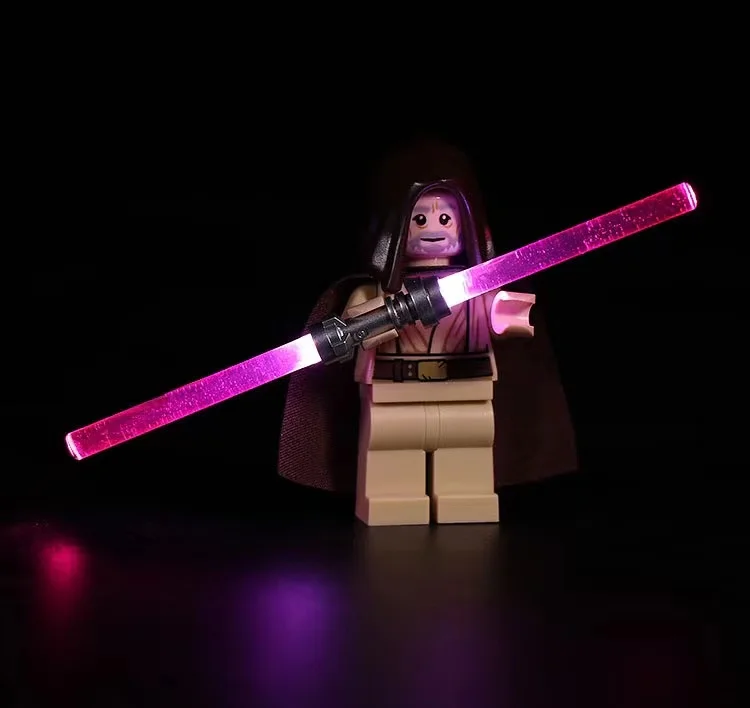 LED Light Kit For Figure USB Connector Contains Only Lightsaber No Blocks diy Building block light for children  toys