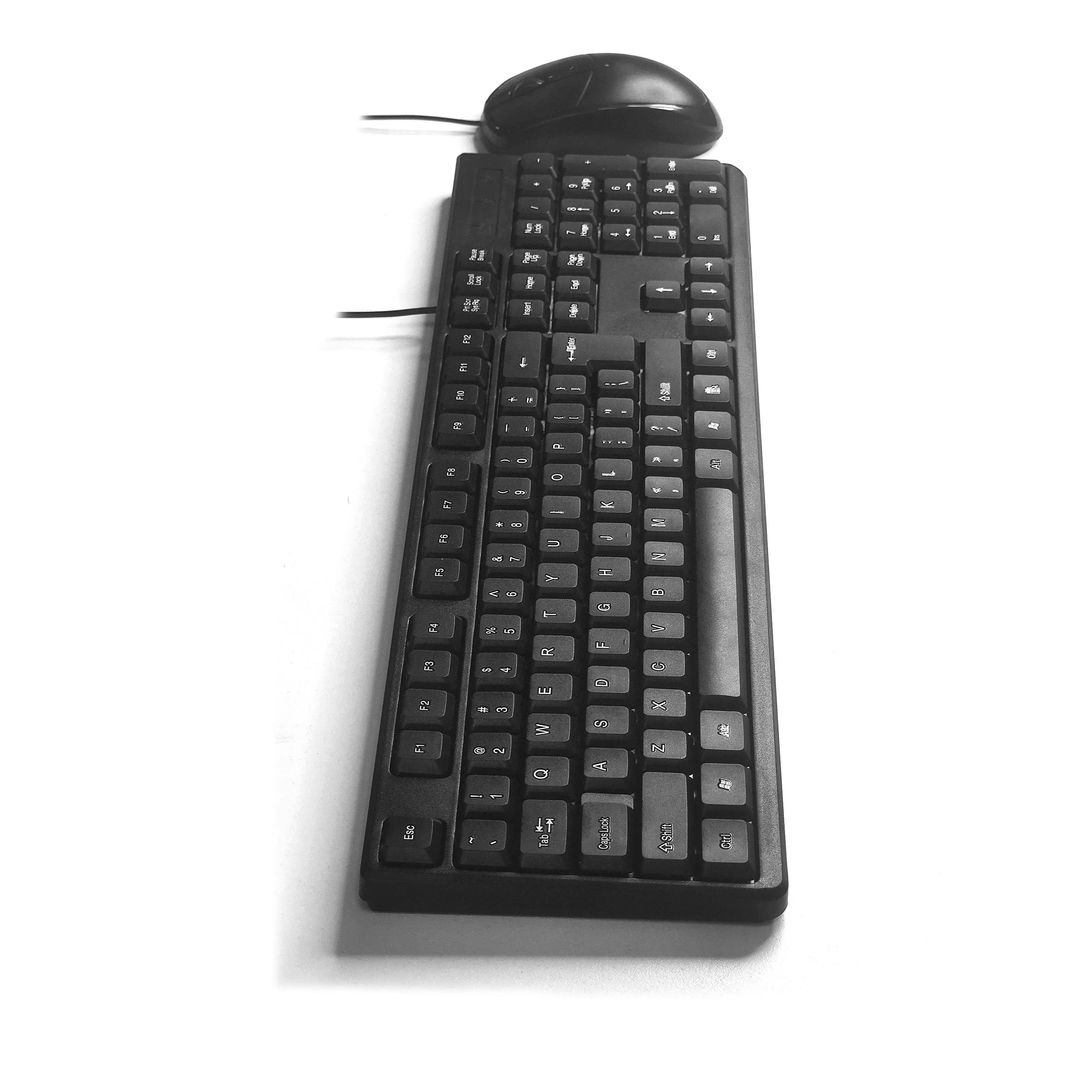 Office game keyboard and mouse set, Computer PC gaming Wired USB mouse and Keyboard combo