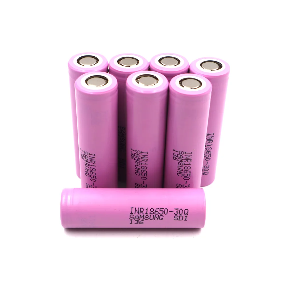 New 3.7v 18650 3000mah 15A Rechargeable Lithium ion Battery for samsung 30q 18650