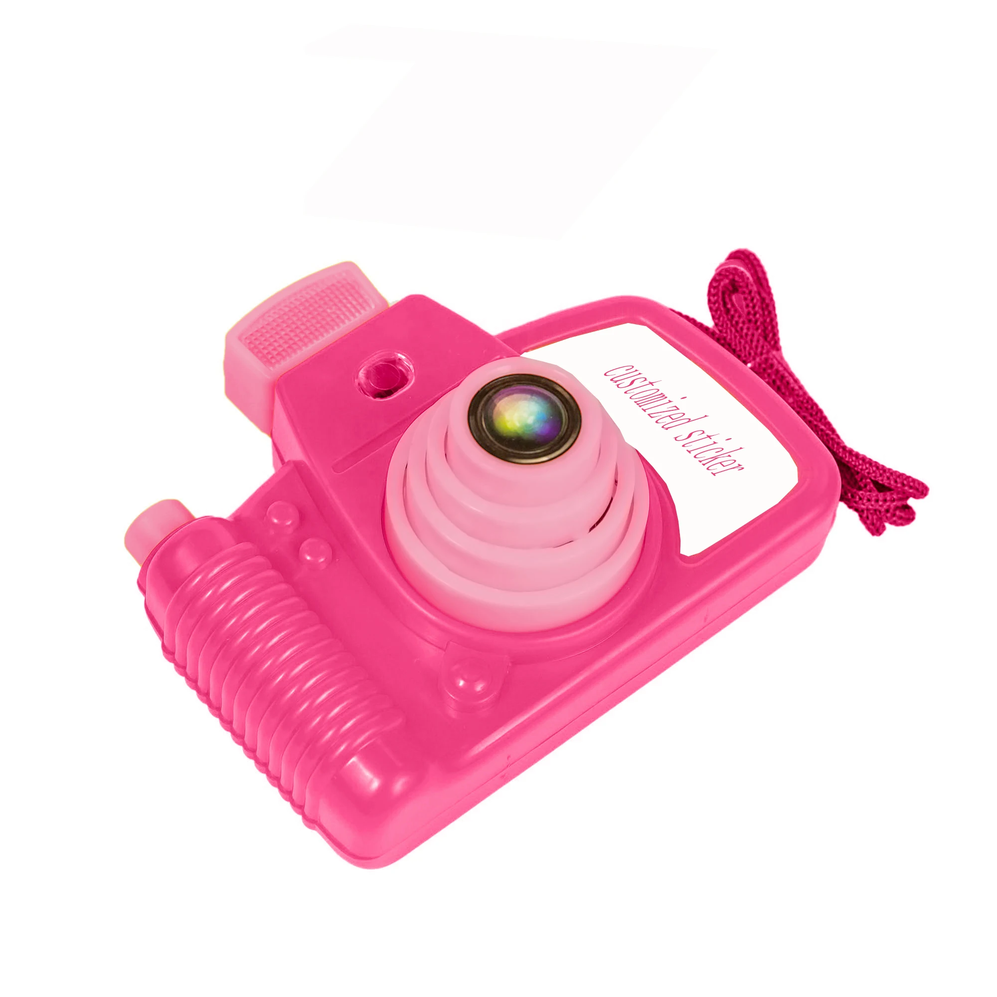 Factory Customized camera viewfinder plastic toys kids viewer finder education promotion items pop with images toy for children