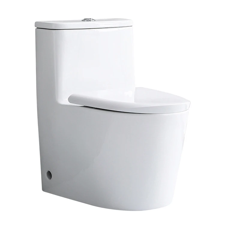 Toilet Bathroom Ceramic One Piece Toilet Wholesale Cheap Price Quiet White Commode Home Water Saving Toilet