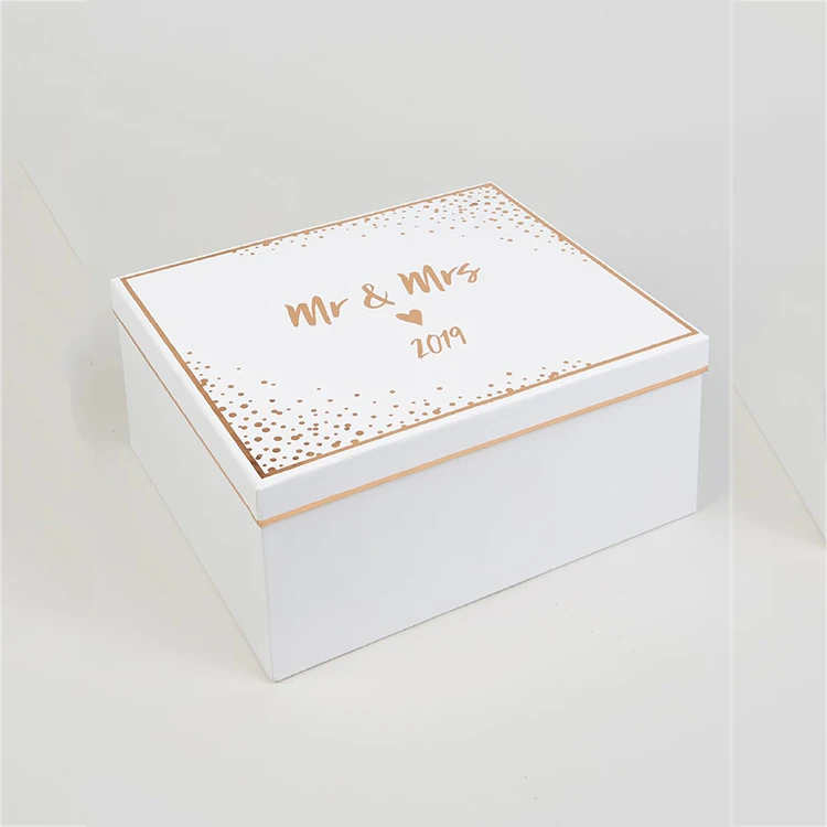 china manufacturer custom magnetic wedding gift box