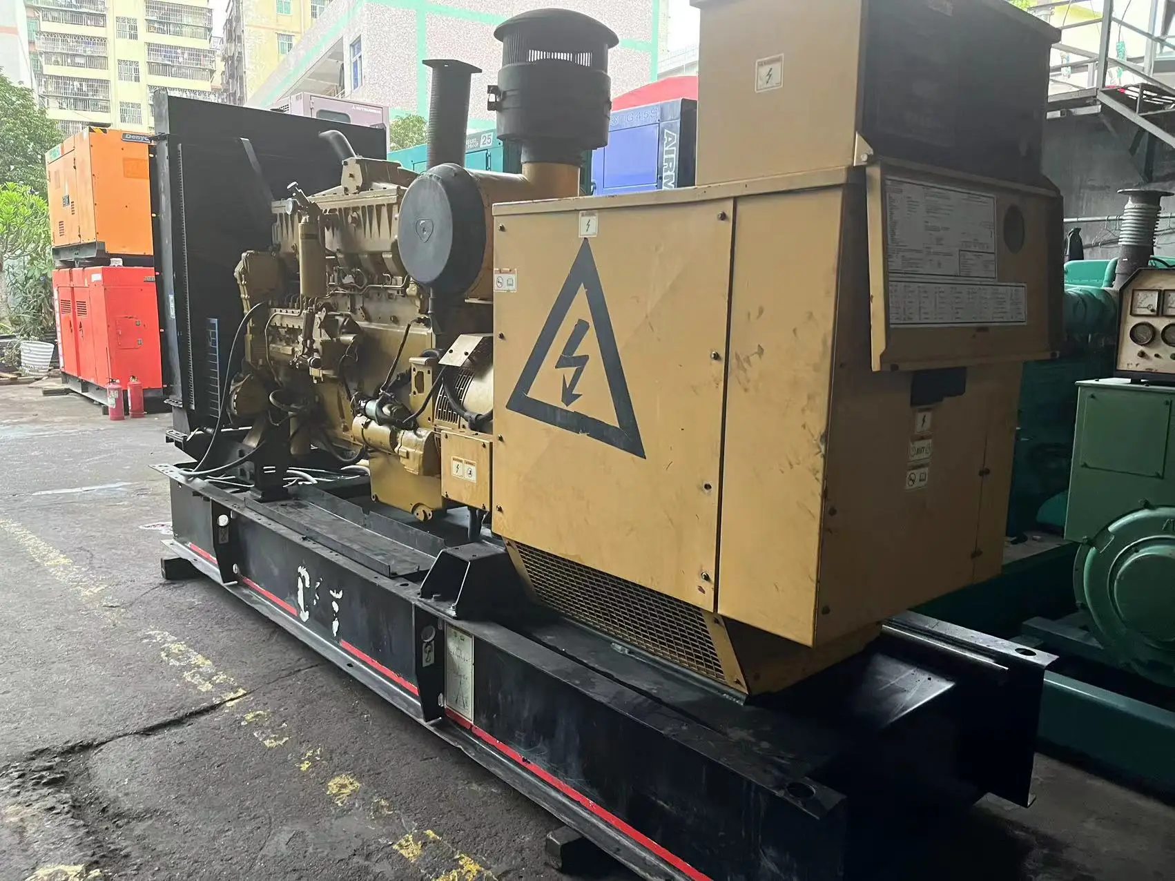 ТНВД 500 генераторов 50 кВА caterpillar 3512b 3412 3406 дизельный генератор комплект 30