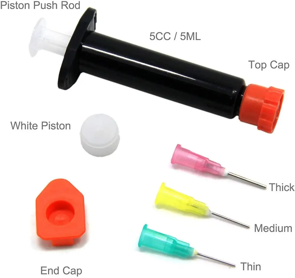 SAMSFX Fishing Tying Kits UV Bright Black Light Flashlight and Clear Glue Cure Syringe Coating Tools for Trout Flies Making