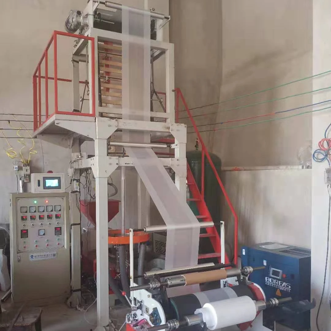 SHOPPING BAG BLOWING FILM MACHINE(film extruder machine,film machine, PE film machine)