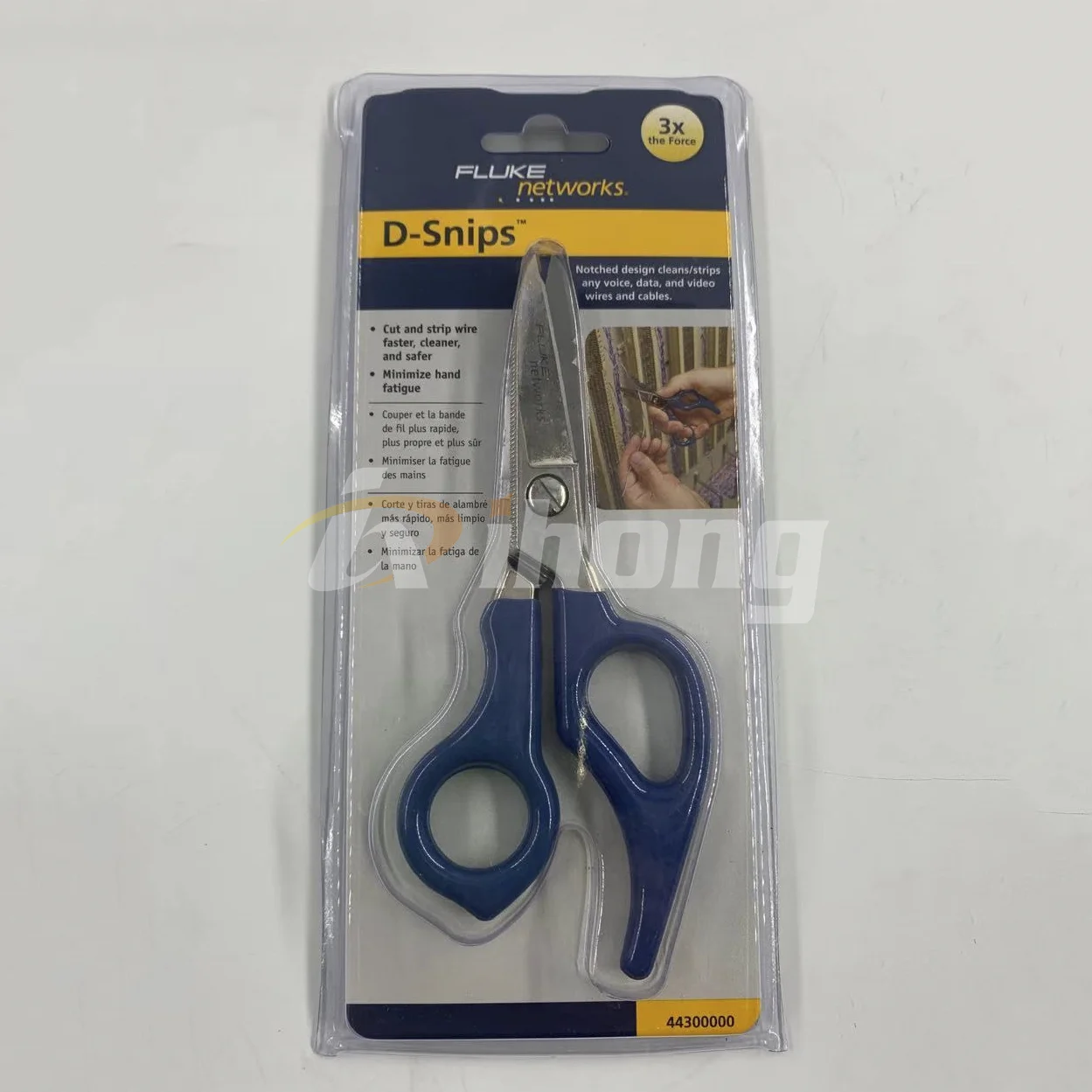 Fluke Networks Multipurpose Blade Electrician Scissors D-Snips 44300000