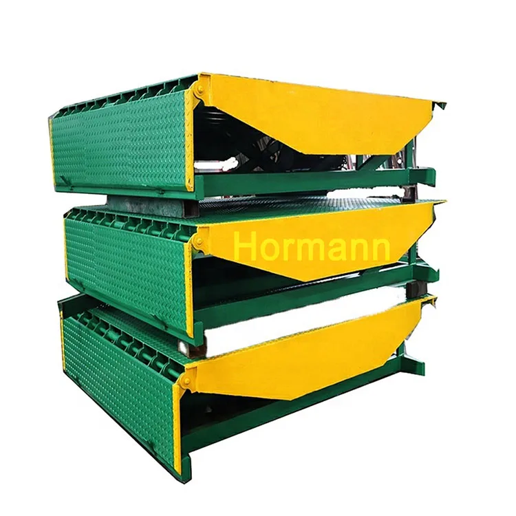 Electric mobile steel hydraulic cargo high quality automobile dock ramp lift site unloading platform