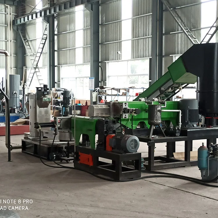 PP PE plastic film granulation recycling machine