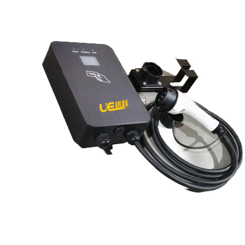 UE7kw ac ev charger ocpp 1.6 j new energy el type 2 1 phase 32A electric car fast charger