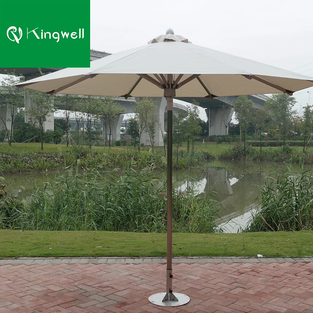 High Quality Outdoor Patio Umbrellas Parasols for Restaurant Furniture Glamping Wholesale Patio Parasol Patio Umbrella With LED