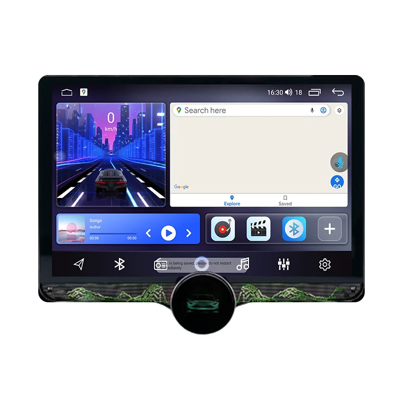 Автомагнитола Yuncar 11 5 дюймов система Android 12 2 Din GPS с QLED 2K 2000*1200 IPS дисплей экран Carplay аудио и функция DSP