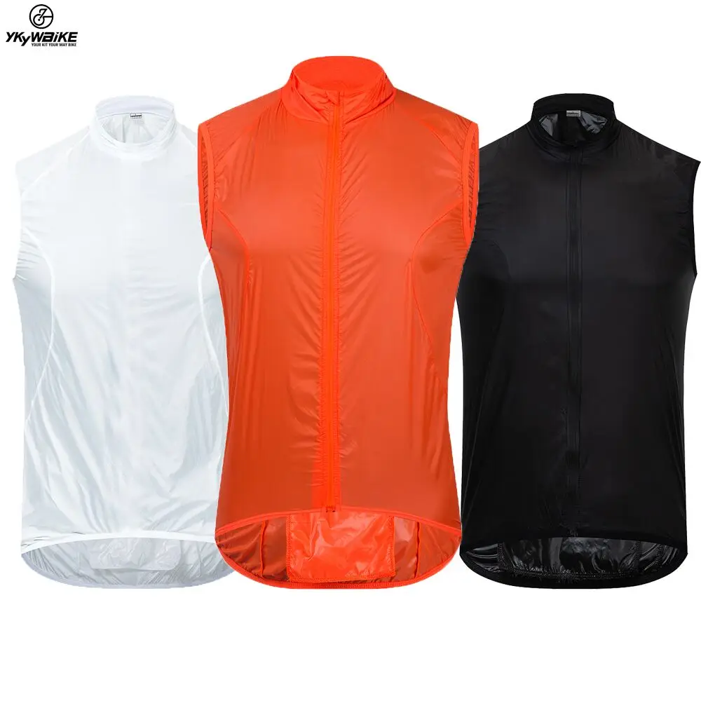 Men Women Windproof  Running Vest MTB Bike Bicycle Reflective Clothing Sleeveless Cycling vest