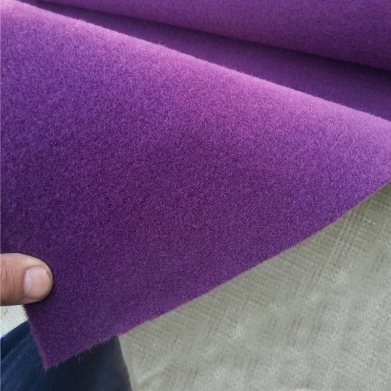 Red Weddings Carpets Exhibition Decorations Event Welcome Stage Show Carpet Nonwoven Needle Punch Red Carpet China Factory