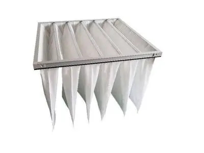Huatai Air Filter F5 F6 Synthetic Fiber Pocket Filter With Aluminum Frame Filter Bag