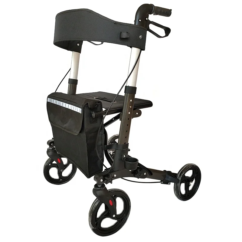 
Hot Sales European design lightweight walker rollator for elderly 