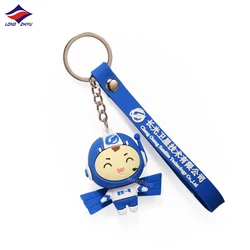 Longzhiyu 17 Years Factory Kawaii Blue Action Figure 3D Cartoon Character Figure Soft PVC Crafts