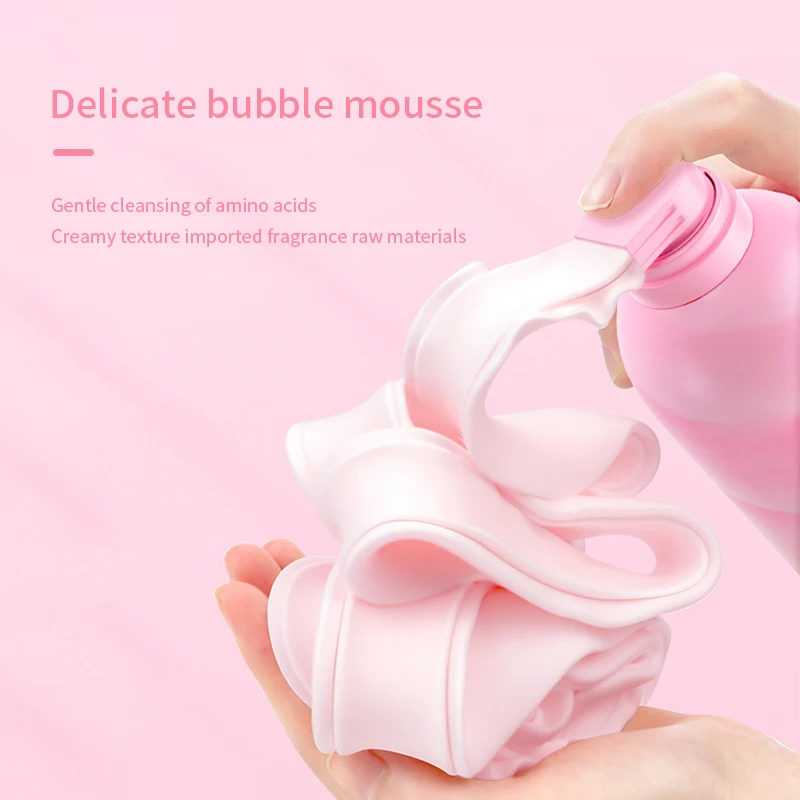 Горячая Распродажа OEM ODM индивидуальный логотип 350 мл мусс с пузырьками для осветления кожи отбеливающий гель для душа мусс для ванны для очищения тела