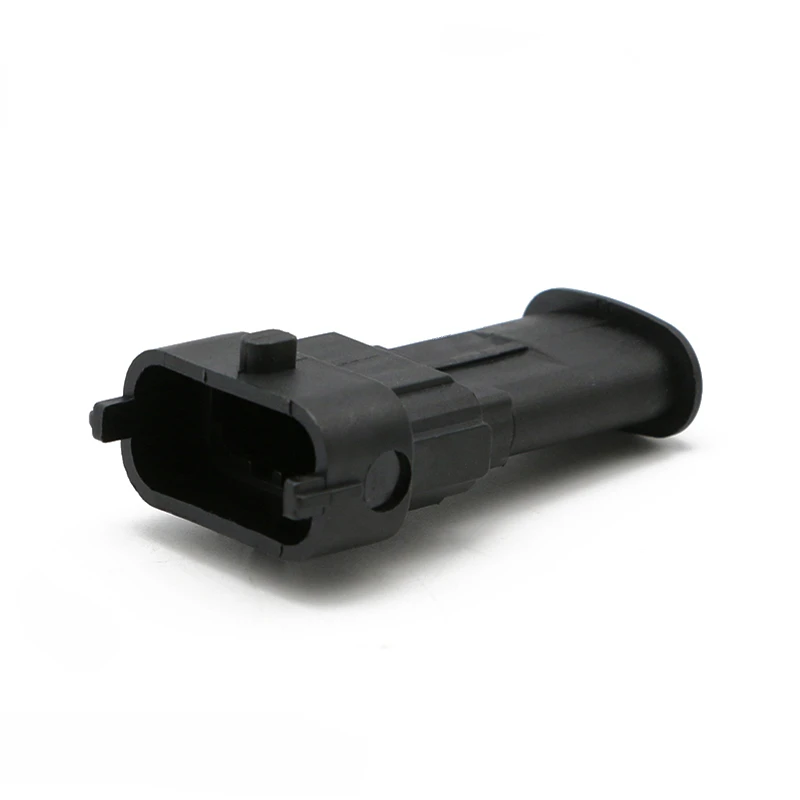3 Pin Auto MAP Sensor Connector Common Rail Diesel Injection Pump Socket Pressure Crankshaft Position Sensor Plug