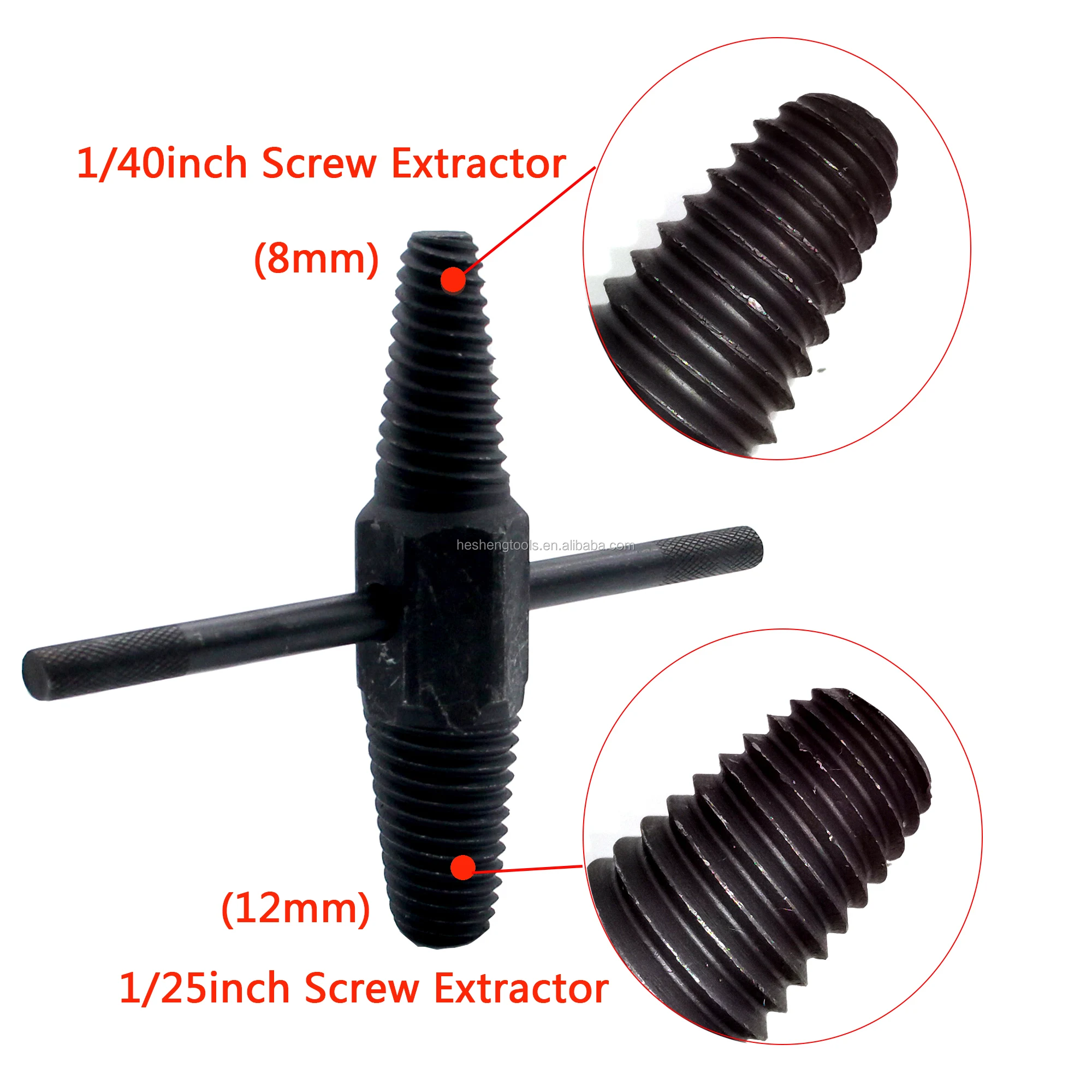 1/2' 3/4' Faucet Thread Repair Pipe Broken Bolt Damaged Tap Screw Extractor