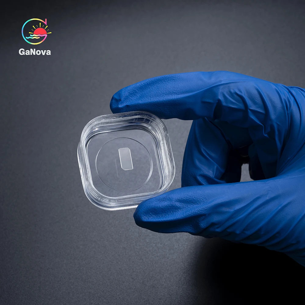 5.0 * 10.0 mm2 (11-12)-Plane Si-doped laser wafer Freestanding semiconductor GaN Substrate