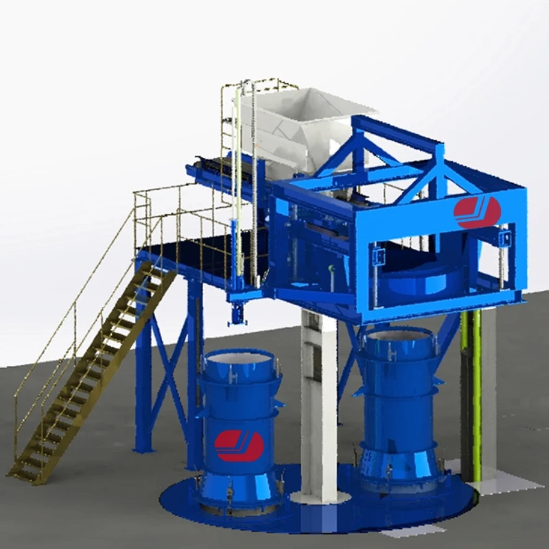 Reinforced Concrete Pipe Casting Machine for Making Concrete Pipes