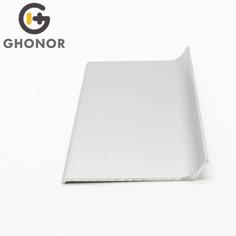 Customized Wholesale Hot Sale Oem Custom Metal Aluminium 6063 Extrusion Baseboard Skirting Profile For Wall Skirting Boards