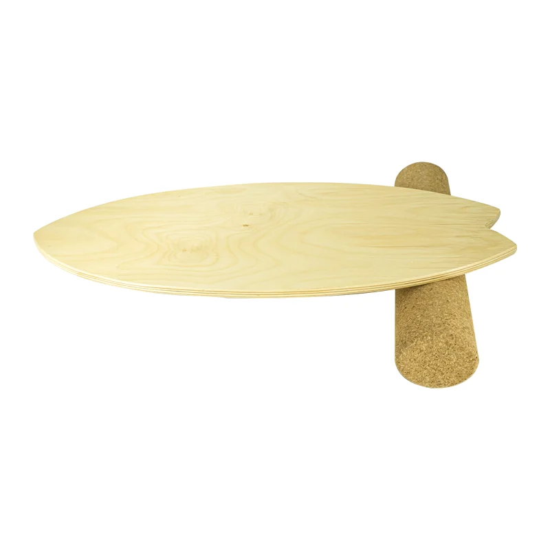 Wholesale 31Inch Exercise Yoga Wobble Wood Balance Board Trainer