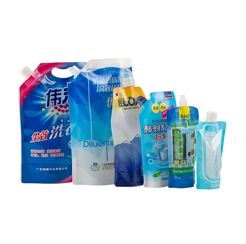 Custom Juice Bag Jelly Stand Up Pouch Juice Packaging Laminated Pouch Bag