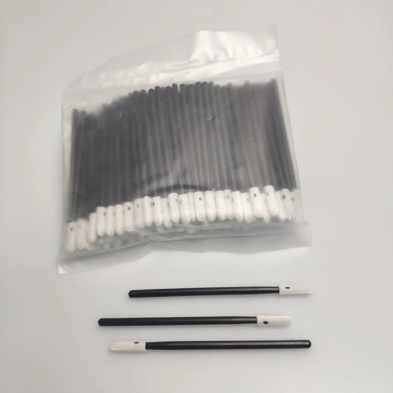 2.8 Inches Foam Cleaning Swabs Round Tips for Electronic Components