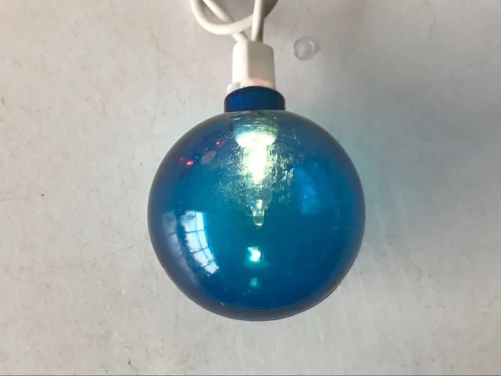 UL Approved  American Independence Day Outdoor Decorative Lights Fourth of July USA Red White Blue Globe Ball String Lights