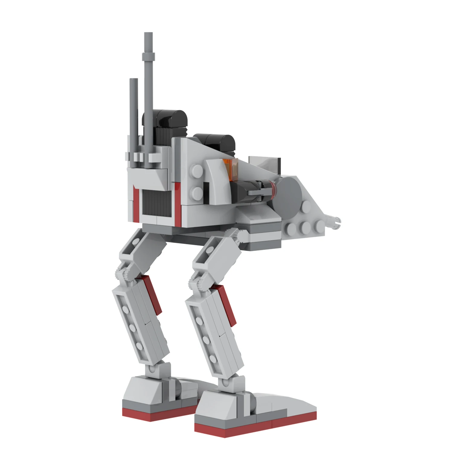 MOC2227 Interstellar Series Clone Soldier Walking Machine 107Pcs Building Blocks Movie Recon Transport Model Assemble Kids Toys
