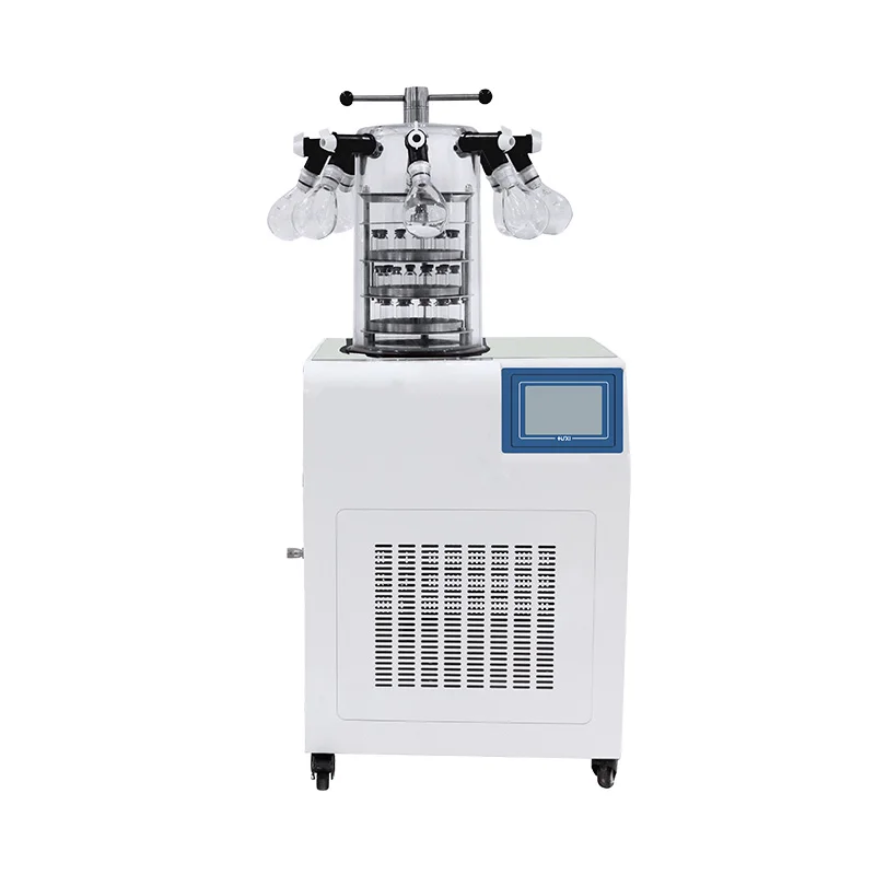 0.18m2 4 layers  Industrial Vertical  Vacuum Food Lyophilizer