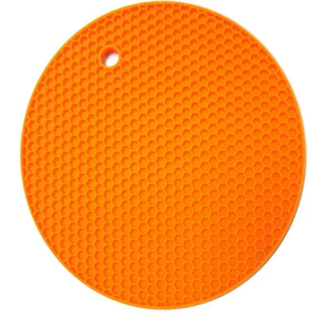LFGB Hot Food Grade Silicone Baking Mat Pack 3 Honeycomb trivet mat