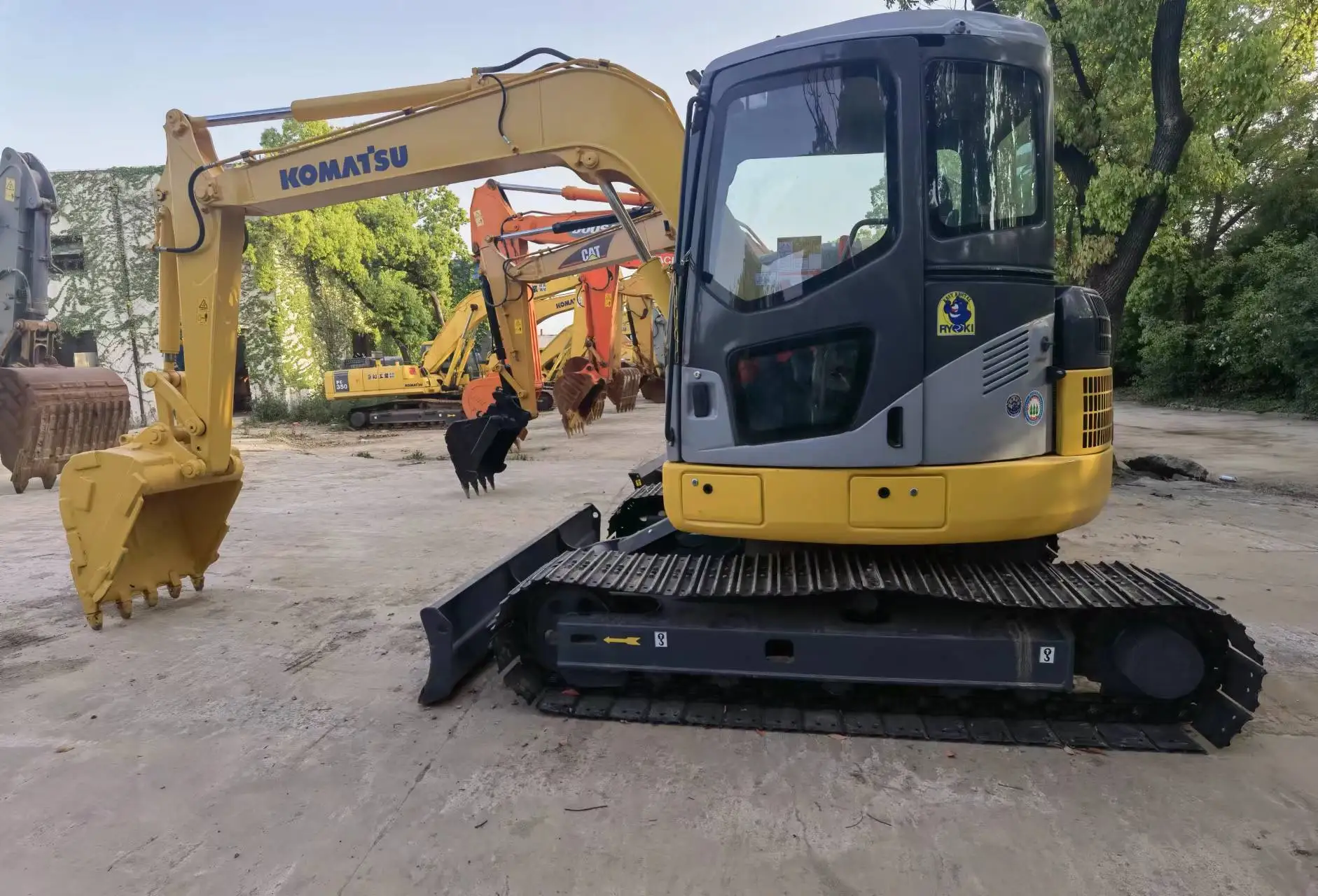 Used Japan Original 7.8ton Komatsu PC78US Japan Brand komatsu Model Pc78us for Sale