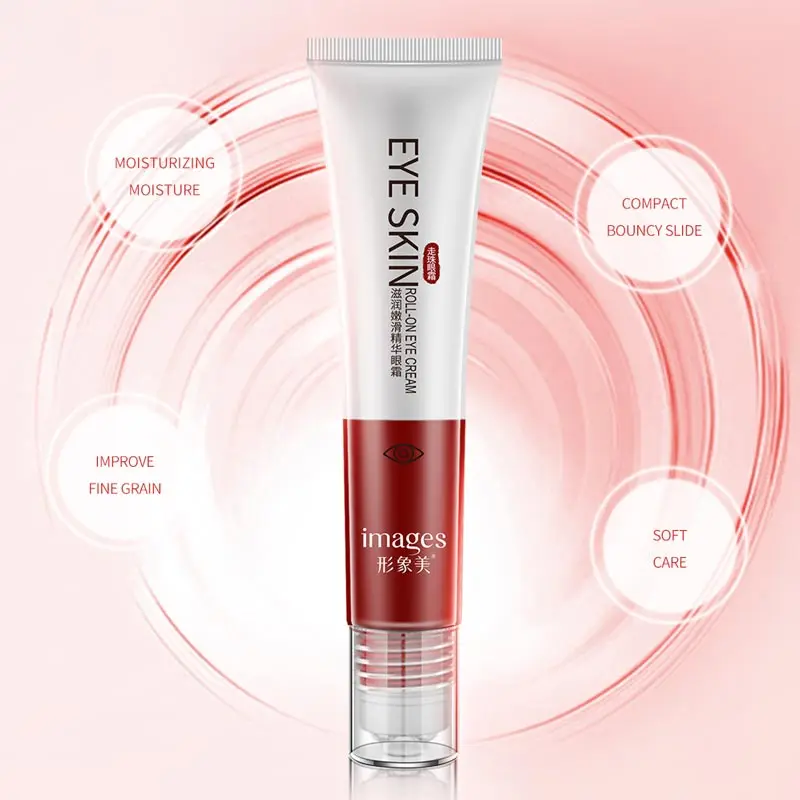 OEM IMAGES Wholesale Hot Sale Firming Smoothing Roll-On Eye Cream Reduce Dark Circles Anti Wrinkle Eye Skin Cream