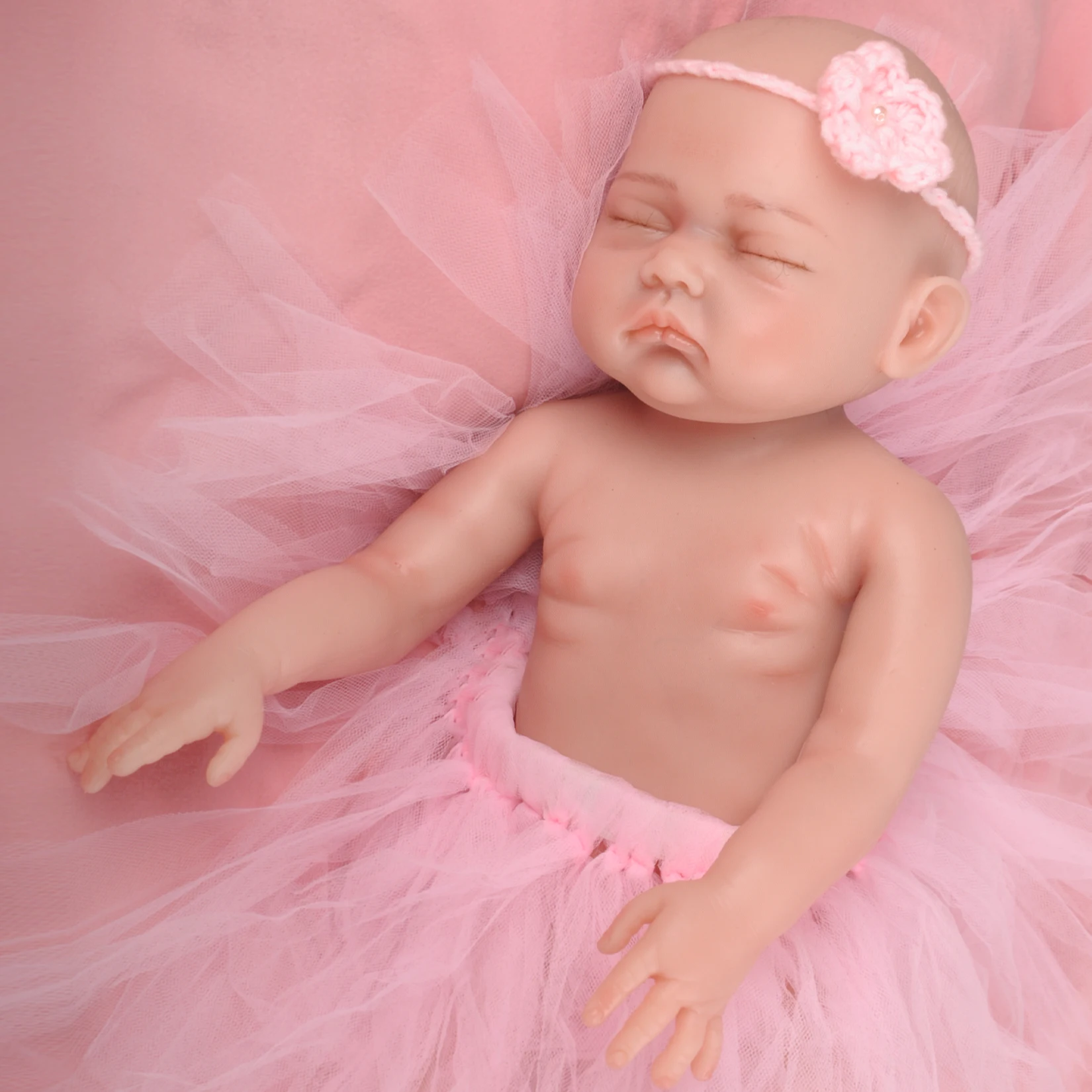 Likelife New Reborn baby Dolls Silicone Realistic Beautiful Girl Dolls Reborn Baby Dolls kids toys for girls bebe Silicone toys