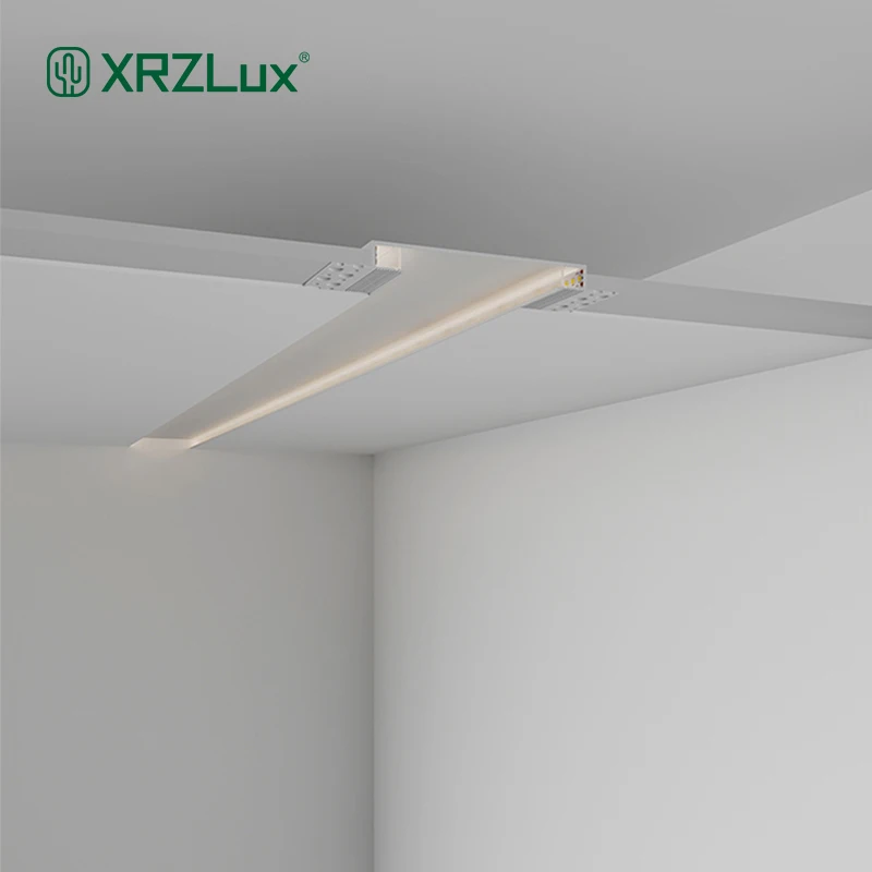 XrzLux Hot Sale Modern Linear Light Led Aluminium Profile 6.5W 14.4W Recessed Ceiling Line Lamp Led Strip Light Indoor Lighting