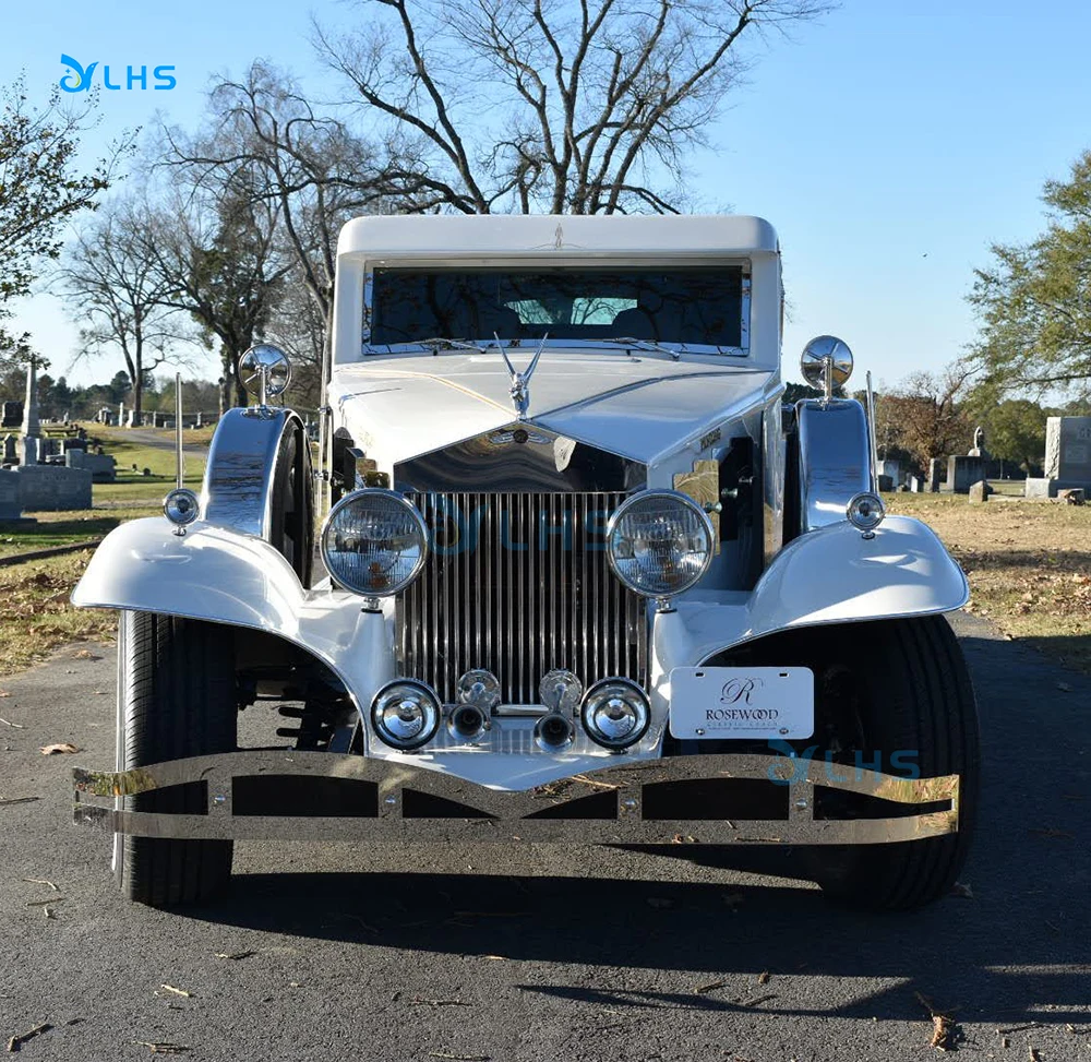 British style vintage hearse car vendors high quality coffin transport funeral hearse horse hearse for funeral parlor