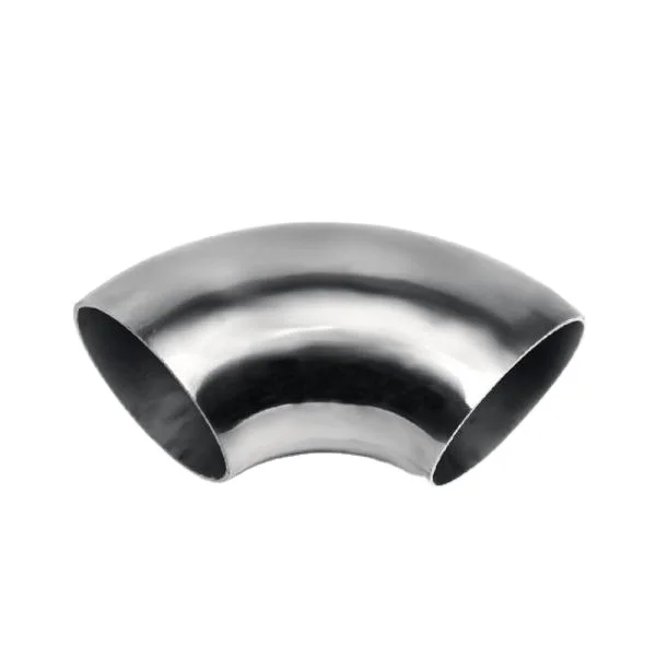 DIN SMS Standard Stainless Steel Good Polished Elbow Pipe Fitting 50 Fitting 90 Degree Tri Clamp Sanitary Elbow