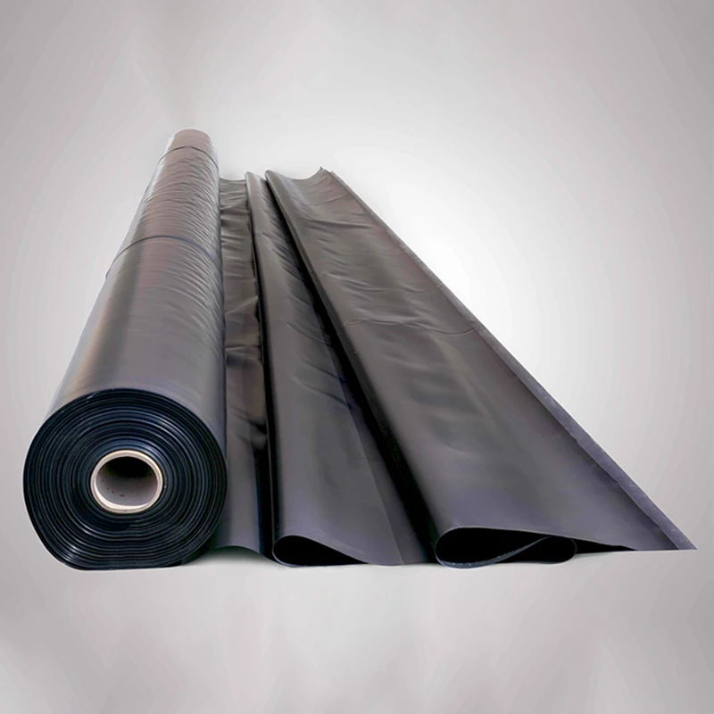 Fish Pond 0.75mm HDPE Smooth White Black Green Blue Geomembranes  Agriculture Fish Farming Tank Water Reservoir Liner