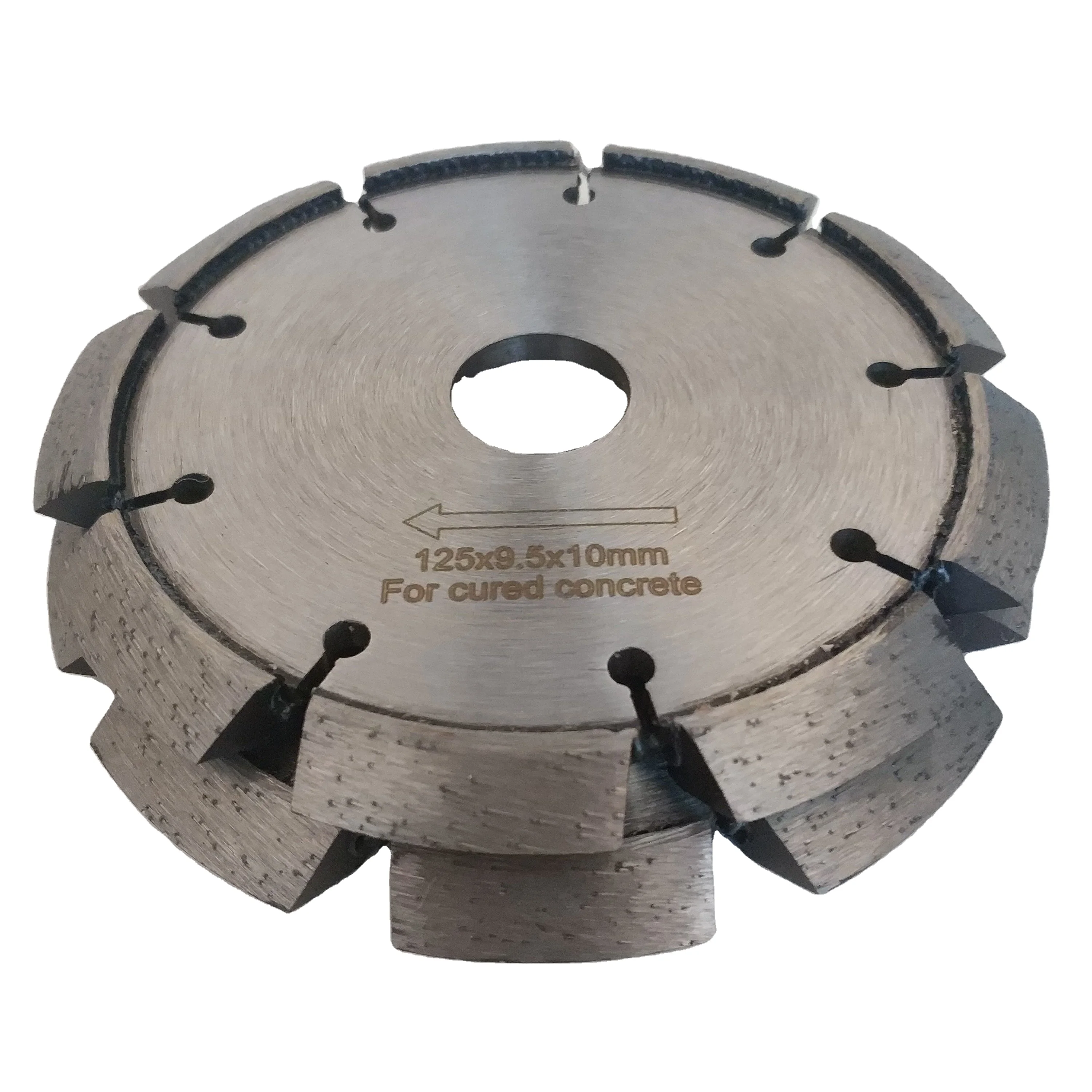 V-Shape 125mm Laser Welded Diamond Concrete Wall Crack Chaser Tuck Point Saw Blades