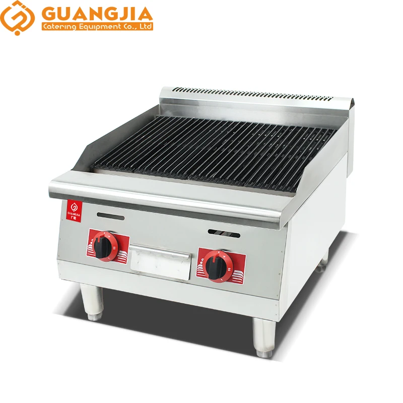 New Used Gas Lava Rock Grill Restaurant Home Hotel Food Shop Retail Farm Construction-Durable Cooking Equipment