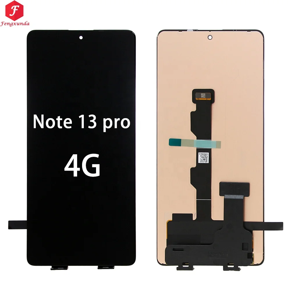 For Xiaomi Redmi Note 13 Pro 4G lcd Display For Redmi Note 13 Pro Touch Screen Digitizer for Redmi Note 13 Pro 4G Display